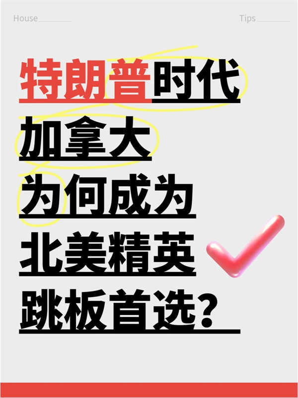 加拿大为何成为北美精英的跳板首选？