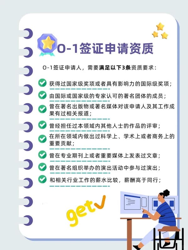 美国O1签证解释&申请资质&优势｜艺术类