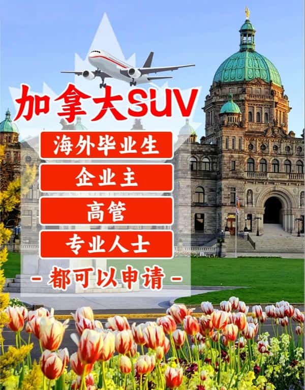 以下这些人适合申请加拿大SUV移民 以下这些人适合申请加拿大SUV移民