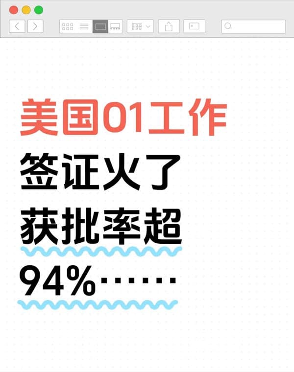 为什么美国O1签证突然火了？！