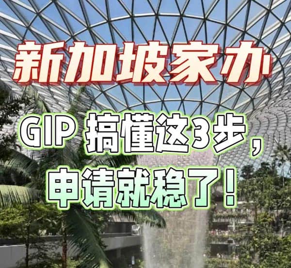 新加坡GIP通关,关键三步拆解 新加坡GIP通关,关键三步拆解