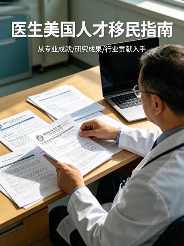医生准备美国人才移民，从这几个方面入手！