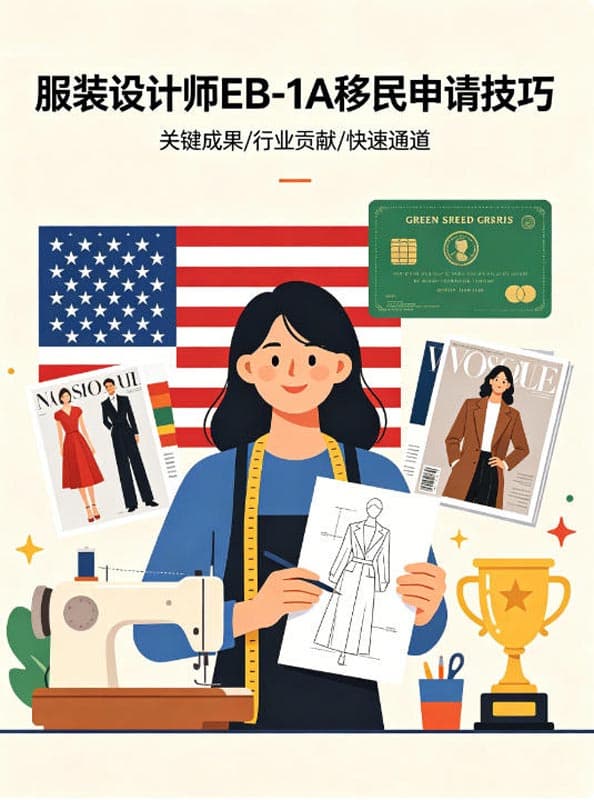 想靠EB-1A移民美国？服装设计师必须知道的申请技巧